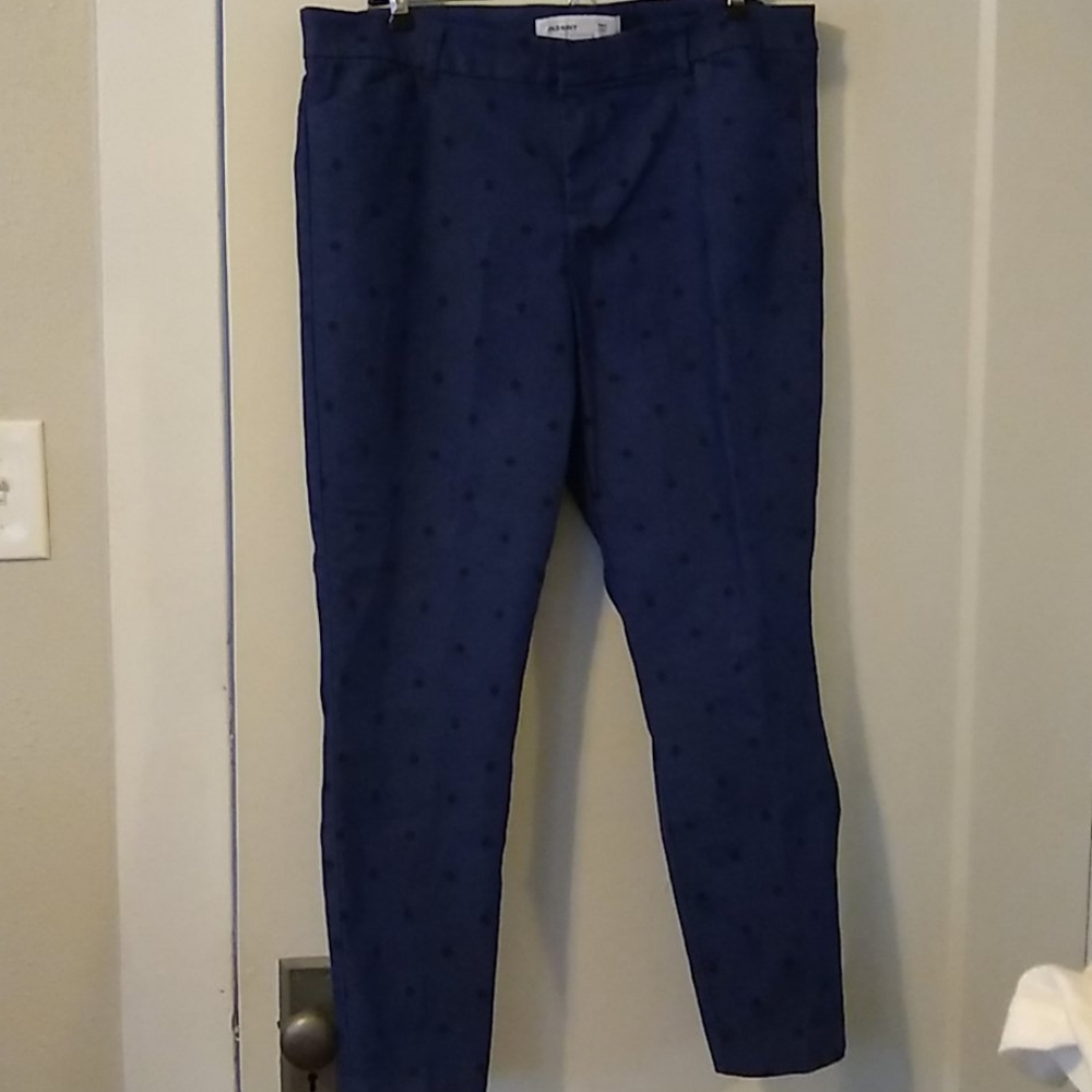 Old Navy polka dot pixie pants